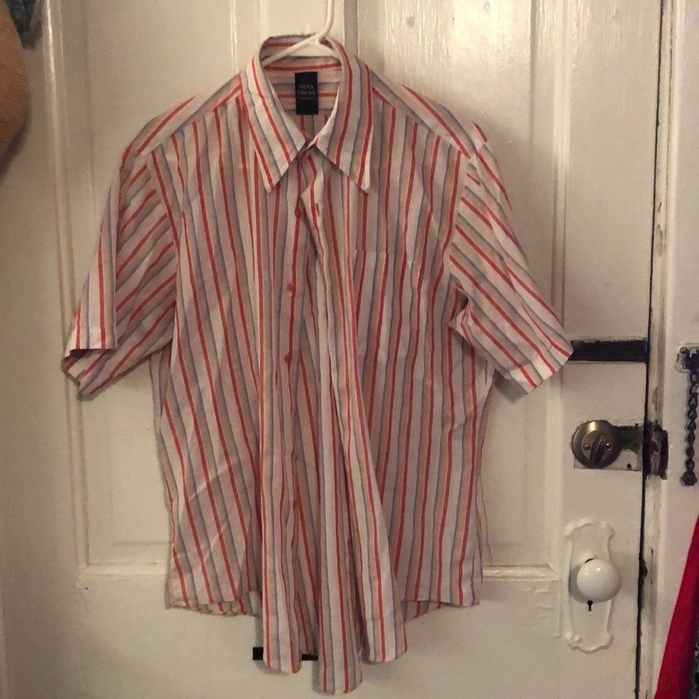 Vintage striped button up